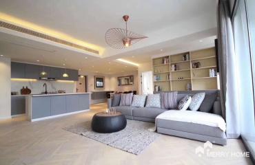 renovated 3br top floor in French concession with floor heating